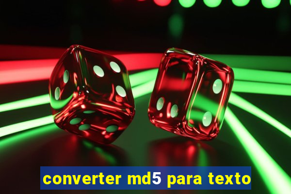 converter md5 para texto